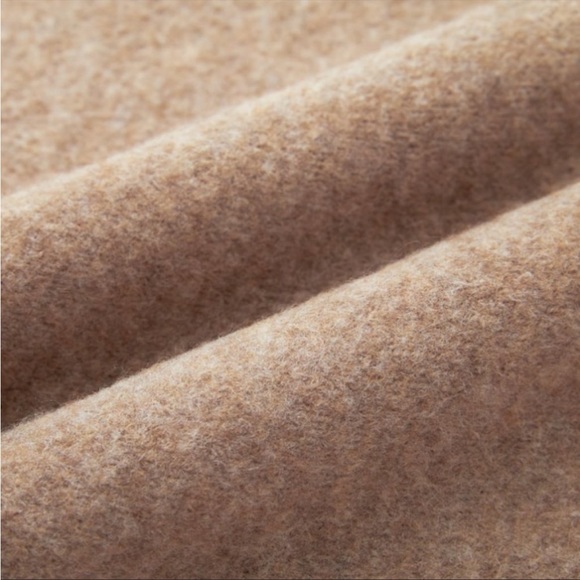 Uniqlo Souffle Yarn Wool Blend Midi Skirt - Picture 5 of 9